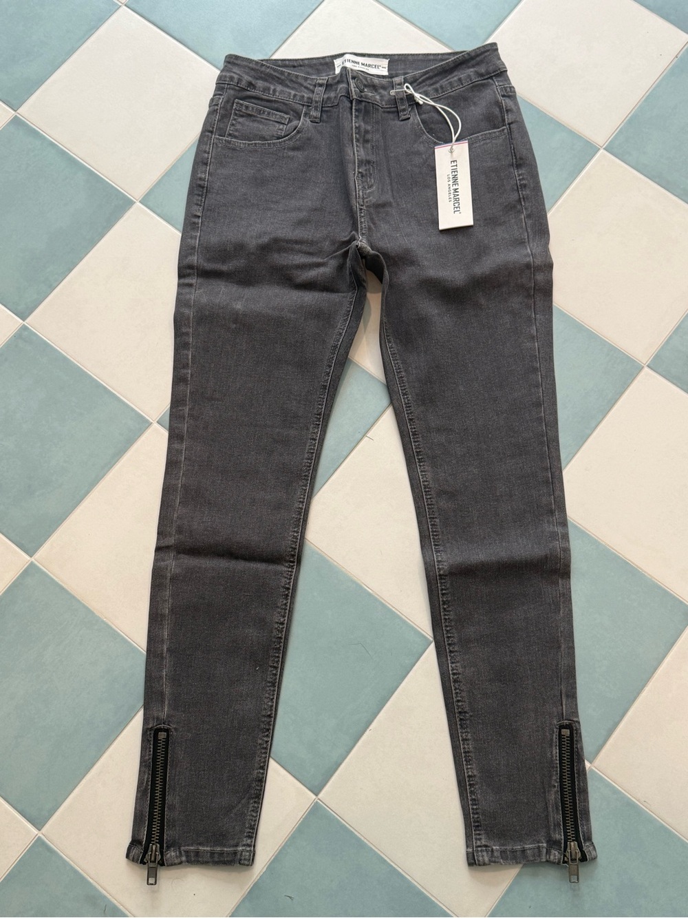 Etienne Marcel Skinny Jeans - Charcoal Gray